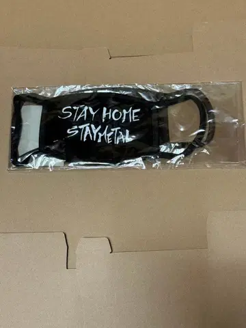 BABYMETAL STAY HOME STAY METAL 마스크 2세트