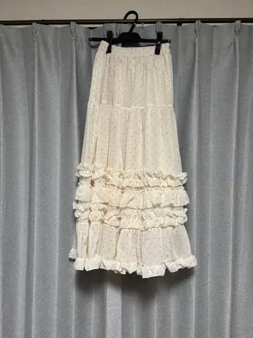 안미르 개더 볼륨 스커트