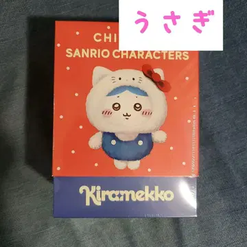 치이카와 x 산리오 캐릭터즈 Kiramekko 토끼 x 폼폼푸딩