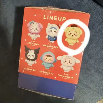 치이카와 x 산리오 캐릭터즈 Kiramekko 토끼 x 폼폼푸딩