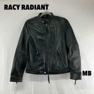W0824T RACY RADIANT 가죽 자켓 양가죽