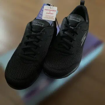 SKECHERS GO WALK TRAVEL 블랙 23.5cm 블랙