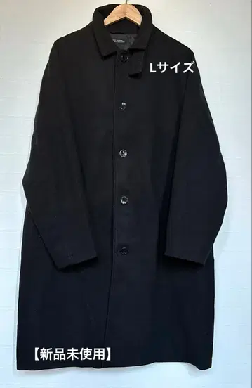 [ 미사용 새상품 ] 나노 유니버스 체스터 코트 L 사이즈 블랙