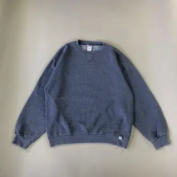 [ 귀 페이드 ] 00s 러셀 애슬레틱 페이드 블루 그레이