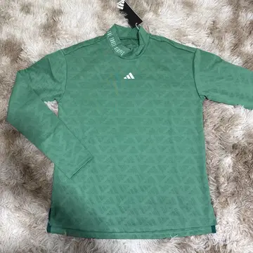 택 포함 새상품 adidas 여성용 긴팔 셔츠 그린