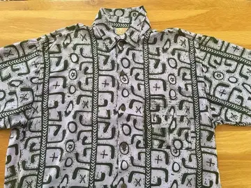 NOANOA 노아노아 알로하 셔츠 보라색