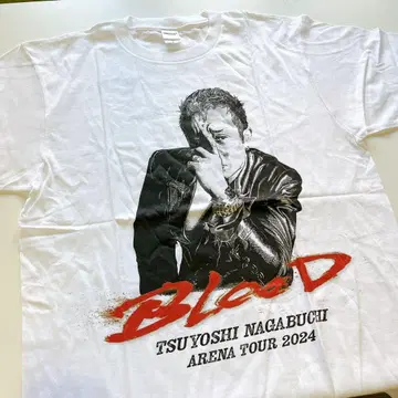 나가부치 츠요시 아레나 투어 2024 T셔츠 BLOOD