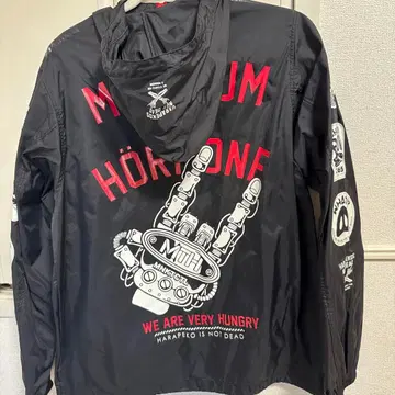 맥시멈 더 호르몬 후드 부착 나일론 자켓