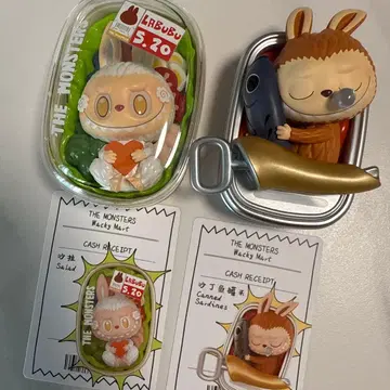 POP MART THE MONSTERS 피규어 2개 세트 러브