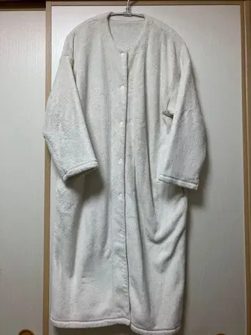 무인양품 착용 담요 롱 가디건 아이보리