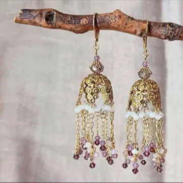 샹들리에 귀걸이 아라비아 귀걸이 스테인리스 귀걸이 귀찌 변경 가능