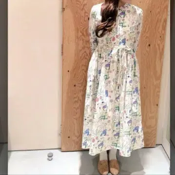 C/론 blossom 프린트 맥시 원피스