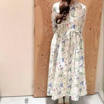 C/론 blossom 프린트 맥시 원피스