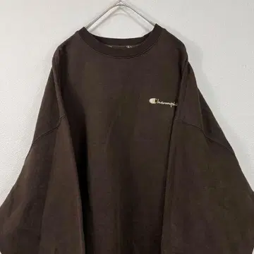 Champion 챔피온 맨투맨 브라운 브라운