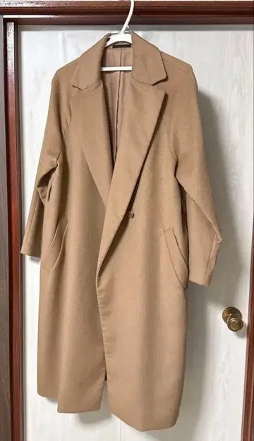 베이지 체스터 코트