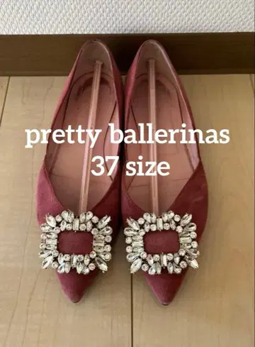 pretty ballerinas 비쥬 부착, 플랫슈즈 37