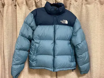 THE NORTH FACE 다운 자켓 네이비/라이트 블루