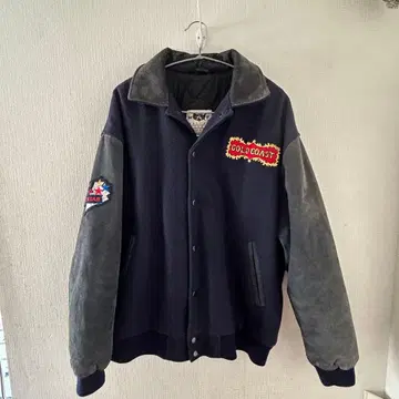 자켓 바시티 자켓 네이비 사이즈 L