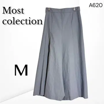 [ 모스트 컬렉션 ] 플레어 와이드 팬츠 그레이 오피스 캐주얼 (38)