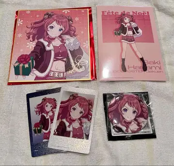 학원 아이돌 마스터 학마스 하나미 사키 핸즈 굿즈 세트