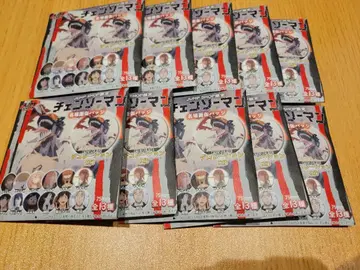 미개봉 새상품 체인소 맨 명장면 캔뱃지 10개 세트 점프샵 한정판