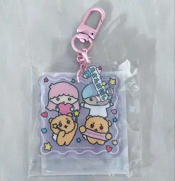 체고심 산리오 키키라라 리틀트윈스타 아크릴 키링