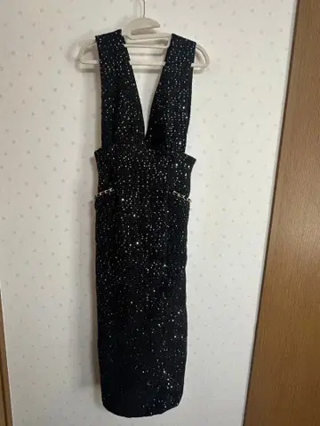 스팽글 원피스 RANDA