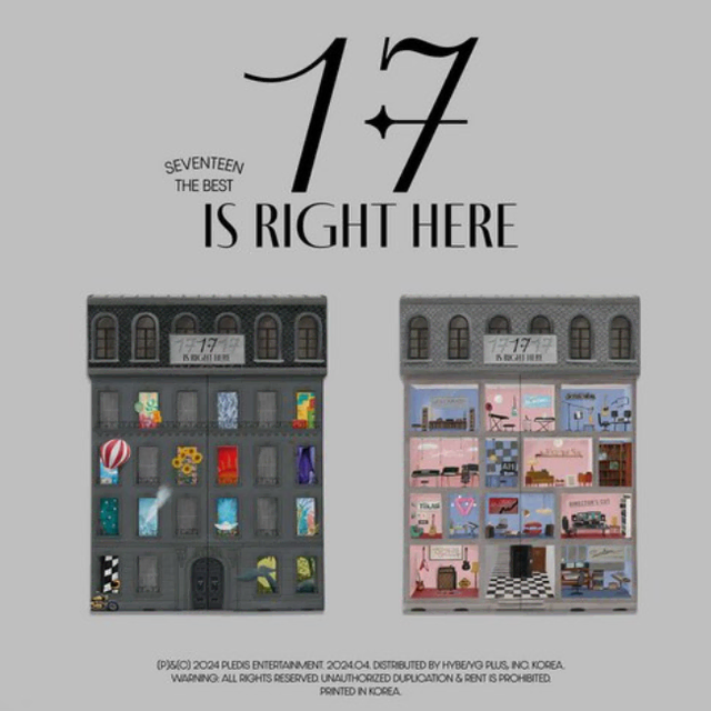 미개봉 세븐틴 베스트 앨범 17 IS RIGHT HERE 마에스트로 버젼
