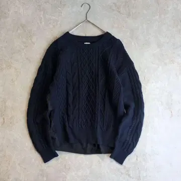 어반 리서치 도어스 케이블 도킹 니트 스웨터 셔츠