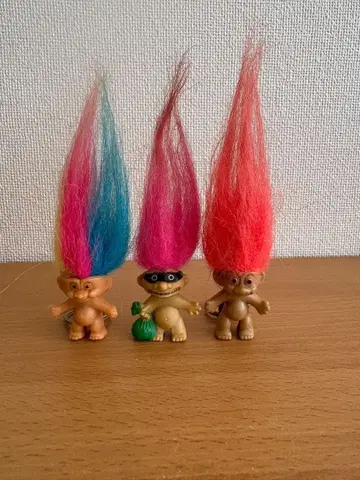 트롤 인형 레어 빈티지 3개 낱개 판매 불가