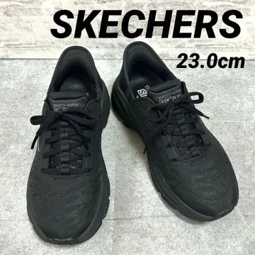 [ 컨디션 최상 ] 스케쳐스 블랙 스니커즈 23.0cm