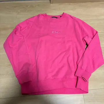 XLARGE 핑크 트레이닝복 M 사이즈