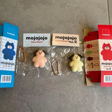 모조조조 피규어 마스코트 강아지 2개 세트