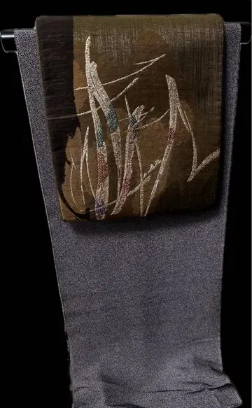 최고의 일품 에도 코몬 양면 염색 순수 실크 옷감