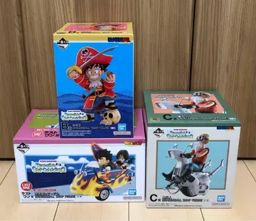 제일복권 드래곤볼 라스트 원상 손오반&비델 손오공 거북선인 세트