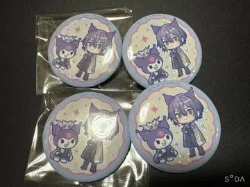 니지산지 산리오 콜라보 캔뱃지 코야나기 로우