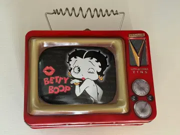 [ 레어템 ] 베티 붑 BETTY BOOP 베디짱 TV형 틴케이스