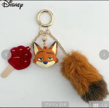 주토피아 입체 참 키링 아이스캔디 Disney