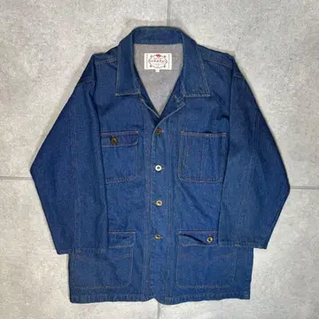 빈티지 G 데님 커버올 90s 빅 포켓 아메리칸