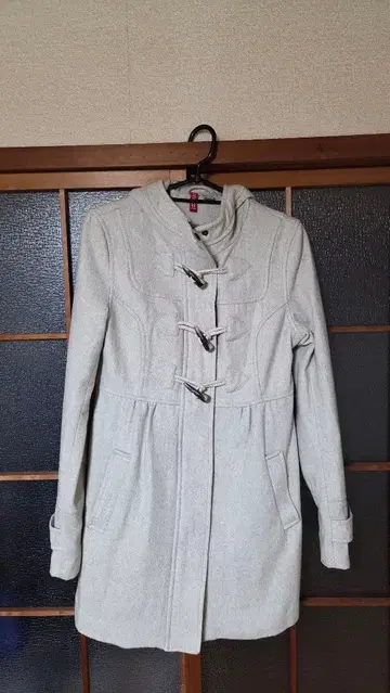 DIVIDED by H&M 더플 코트 라이트 그레이 S