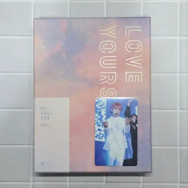 방탄소년단 럽유셀 서울 DVD 정국포카 BTS LYS SEOUL JK