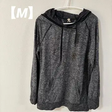새상품급 [M] 그레이 후드 부착 후드티 가을 겨울 의류 움직이기 편한
