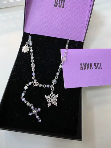 ANNA SUI 나비 목걸이