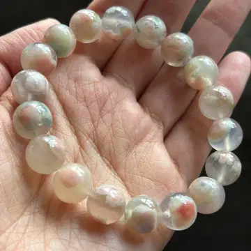 벚꽃 마노 팔찌 플라워 마노