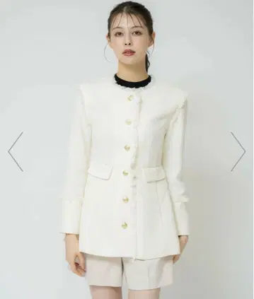 NOELA 2way 트위드 자켓