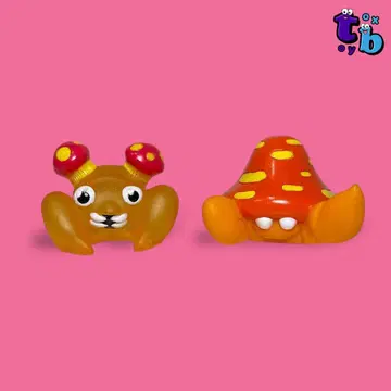 포켓몬 키즈 [ 파라스 클리어ver./파라섹트 ] 손가락 인형 No.C