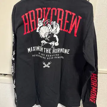 맥시멈 더 호르몬 롱 슬리브 T셔츠 L 사이즈