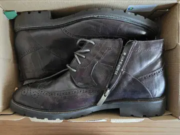 마틴베스터 다크 브라운 가죽 부츠 28cm