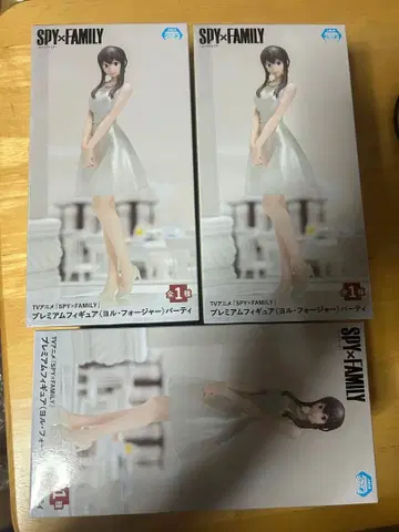 SPY x FAMILY 요르 포저 피규어 3체 세트