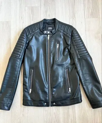 [ 가격 인하! ] ZARA 블랙 라이더 자켓 M 사이즈